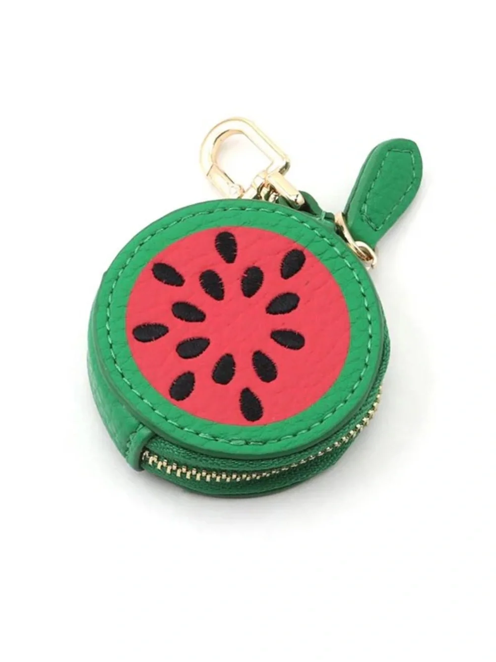 Watermelon Purse Bag Charm AirTag Keychain Zippered Fruit Accessory NWT